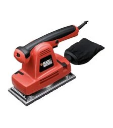 Вібраційна шліфмашина BLACK+DECKER KA274EKA, 310 Вт, 115х230 мм