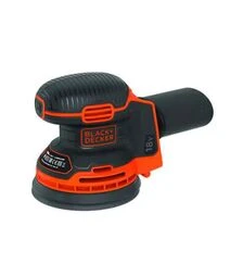 Ексцентрикова шліфмашина акумуляторна BLACK+DECKER BDCROS18N, 125 мм, Без АКБ та ЗП