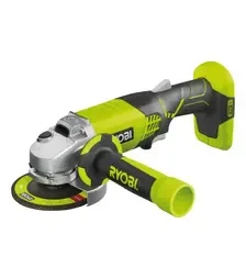 Угловая шлифмашина аккумуляторная Ryobi ONE+ R18AG-0 без АКБ и ЗУ (5133001903)
