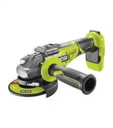 Угловая шлифмашина аккумуляторная Ryobi ONE+ R18AG7-0 без АКБ и ЗУ (5133002852)