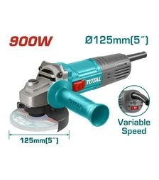 Кутова шліфмашина TOTAL TG109125565, 900 Вт, 125 мм, 5000–11000 об/хв (TG109125565)