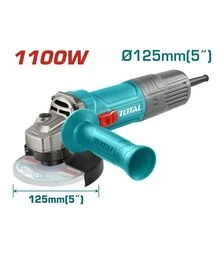 Кутова шліфмашина TOTAL TG11012536, 1100 Вт, 125 мм, 12000 об/хв (TG11012536)