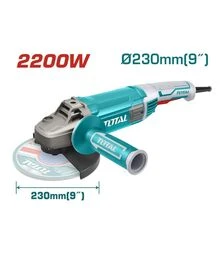 Кутова шліфмашина TOTAL TG12223026, 2200 Вт, 230 мм, 6600 об/хв (TG12223026)