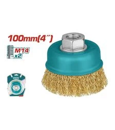 Щітка-крацовка TOTAL TAC31041, Ø 100 мм (TAC31041)