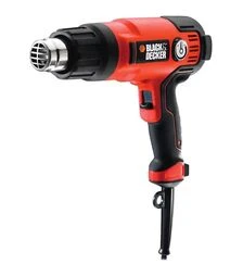 Будівельний фен BLACK+DECKER KX2200K, 2200 Вт, в кейсі