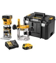 Фрезер акумуляторний DeWALT DCW604P2 в кейсі TSTAK