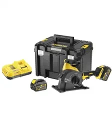 Штроборіз акумуляторний DeWALT діаметр диска 125х22.23 мм, вага 3.7 кг, без акумулятора та ЗП, TSTAK