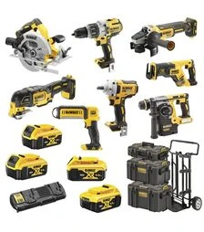 Набор аккумуляторных электроинструментов DeWALT DCK856P4