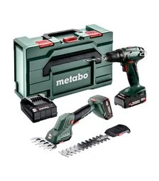 Набір акумуляторного інструменту Metabo Combo Set 2.2.5 18V BS + SGS, кейс (685186000)