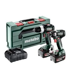 Набір акумуляторного інструменту Metabo 2.8.4 18В BSLTBL+SSD200LTBL (685196000)