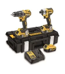Набір акумуляторного інструменту DeWALT DCK266P3, DCD796 + DCF887, кейс (DCK266P3)