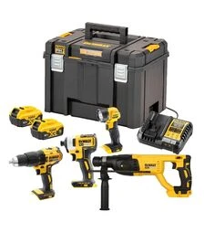 Набір акумуляторного інструменту DeWALT DCK440P2T, DCD778 + DCF787 + DCH133 + DCL040, кейс  (DCK440P2T)