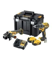 Набір акумуляторного інструменту DeWALT DCK2020P2T, DCG405 + DCD791, кейс (DCK2020P2T)