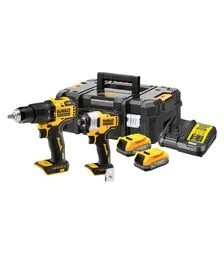 Набір акумуляторного інструменту DeWALT DCK2062E2T, DCD709 + DCF809, кейс (DCK2062E2T)
