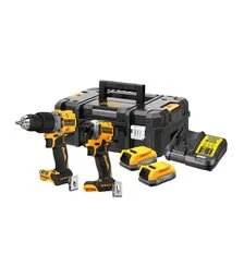 Набір акумуляторного інструменту DeWALT DCK2050E2T, DCD805 + DCF850, кейс (DCK2050E2T)