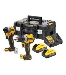 Набір акумуляторного інструменту DeWALT DCK2051E2T, DCD800 + DCF850, кейс (DCK2051E2T)