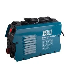 Зварювальний апарат інверторний Зеніт Профі MMA-250 mini LCD (854599)