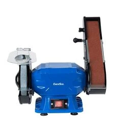 Верстат точильний комбінований EnerSol EBG-150-50BE 250 Вт, круг 150х12,7х20 мм, стрічка 50х686 мм