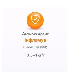 Антиоксидант Инфламув, стимулятор роста 0,3-1 кг/т, 25 кг