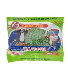 Гранулы от кротов Щелкунчик, 70 г