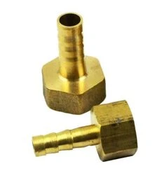 Штуцер латунний 8 мм з внутрішньою різьбою 1/2'' під шланг 7–8 мм