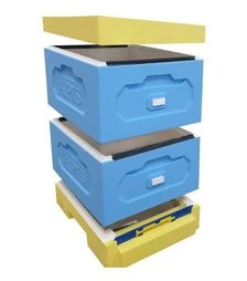 Вулик ППС під рамку Рута 230 мм, 2 корпуси, на 10 рамок, низький дах (AUD008)