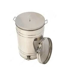 Бак отстойник для меда с нержавеющим фильтром, 150 л (1665N)