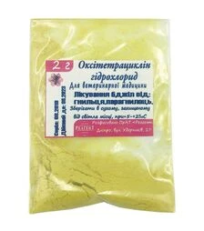 Окситетрациклин гидрохлорид для лечения бактериальных болезней пчел, 2 г (PG0001UA)