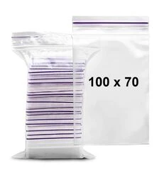Зип пакет, 70х100 мм, 100 шт (ZIP7-10)