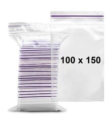 Зип пакет, 100х150 мм, 100 шт (ZIP10-15)