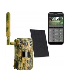 Камера фотоловушка 4G с солнечной панелью (ZC-DL01)