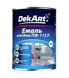 Краска для ульев DekArt ПФ-115 алкидная эмаль синяя, 0,9 кг (DAPF0.9BL)