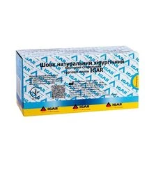 Шовк хірургічний стерильний IGAR без голки, 12 шт