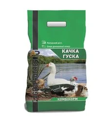 Комбікорм Качка-Гуска Стартер (крупка), 10 кг