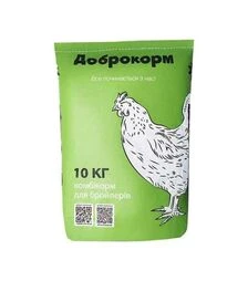 Комбікорм Бройлер Фініш (гранула), 10 кг