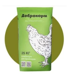Комбікорм Бройлер Фініш (гранула), 25 кг