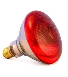 Інфрачервона лампа червона 175 Вт Smart Heat для птахів (курчат, курчат, курей, перепелів, бройлера) і тварин