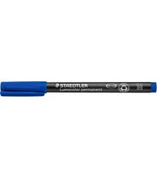 Маркер Staedtler Lumocolor 303M перманентный, водостойкий, синий