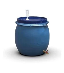 Бочка для брожения Litolan 80 л, с гидрозатвором и латунным краном 1/2" (29686М)