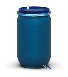 Бочка для бродіння Litolan 230 л, з гідрозатвором та краном 1/2" з нержавіючої сталі (27031112М)