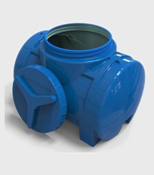 Ємність для води Europlast 100 л, горизонтальна, стандартна (16324)