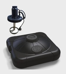Бак для душу з підігрівом Europlast 75 л, ТЕН 1,5 кВт (17528(1))