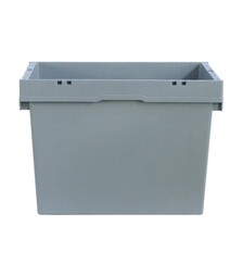 Ящик пластиковий Полімерцентр 58 л, 60х40х33 см (N6433-1000)