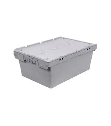 Ящик пластиковий Полімерцентр 35 л, 60х40х24 см (N6423-ALCg)