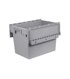 Ящик пластиковий Полімерцентр 74 л, 60х40х43,5 см (N6442-ALCg)