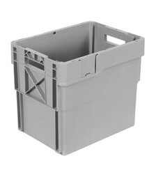 Ящик пластиковий Полімерцентр 28 л, 40х30х35 см (NS4335-1020g)