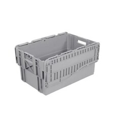 Ящик пластиковий Полімерцентр 50 л, 60х40х31,5 см (NS6430-ALC)
