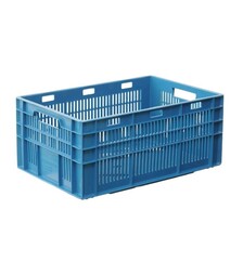 Ящик пластиковий Полімерцентр 46 л, 60х40х26 см (ST6426-3020B)