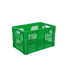 Ящик пластиковий Полімерцентр 83 л, 60х40х42 см (ST6442-2040 G (суц. дно))