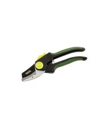 Секатор MASTERTOOL 200 мм, с наковальней и тефлоновым покрытием (14-6124)